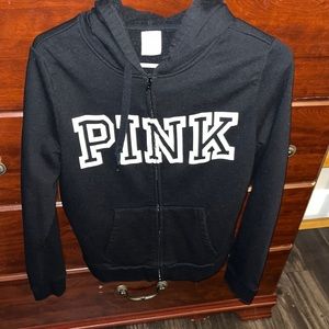 Pink full zip jacket